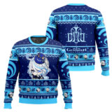 Hooktab Genshin Impact Furina Ugly Christmas Sweater