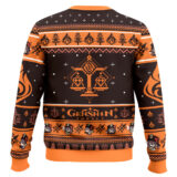 Hooktab Genshin Impact Hu Tao Ugly Christmas Sweater