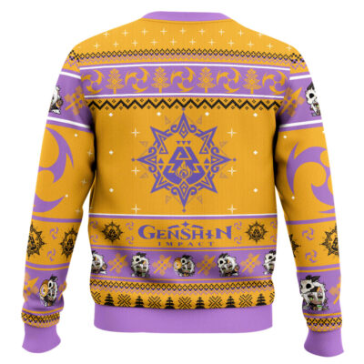 Hooktab Genshin Impact Iansan Ugly Christmas Sweater