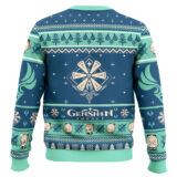 Hooktab Genshin Impact Jean Ugly Christmas Sweater