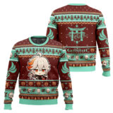 Hooktab Genshin Impact Kaedehara Kazuha Ugly Christmas Sweater