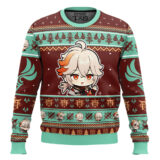 Hooktab Genshin Impact Kaedehara Kazuha Ugly Christmas Sweater