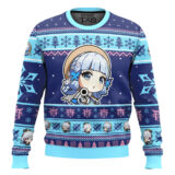 Hooktab Genshin Impact Kamisato Ayaka Ugly Christmas Sweater