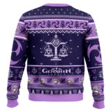 Hooktab Genshin Impact Keqing Ugly Christmas Sweater