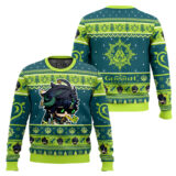 Hooktab Genshin Impact Kinich Ugly Christmas Sweater