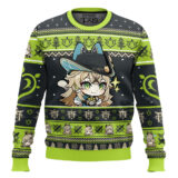 Hooktab Genshin Impact Kirara Ugly Christmas Sweater