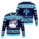 Hooktab Genshin Impact Layla Ugly Christmas Sweater