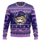 Hooktab Genshin Impact Lisa Ugly Christmas Sweater