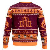 Hooktab Genshin Impact Lyney Ugly Christmas Sweater