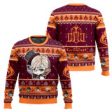 Hooktab Genshin Impact Lyney Ugly Christmas Sweater