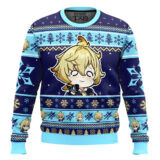Hooktab Genshin Impact Mika Ugly Christmas Sweater