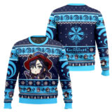 Hooktab Genshin Impact Mona Ugly Christmas Sweater
