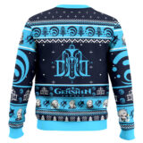 Hooktab Genshin Impact Neuvillette Ugly Christmas Sweater