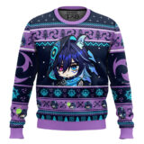 Hooktab Genshin Impact Ororon Ugly Christmas Sweater