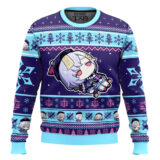 Hooktab Genshin Impact Qiqi Ugly Christmas Sweater