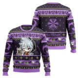 Hooktab Genshin Impact Razor Ugly Christmas Sweater
