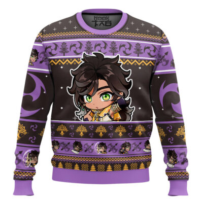 Hooktab Genshin Impact Sethos Ugly Christmas Sweater