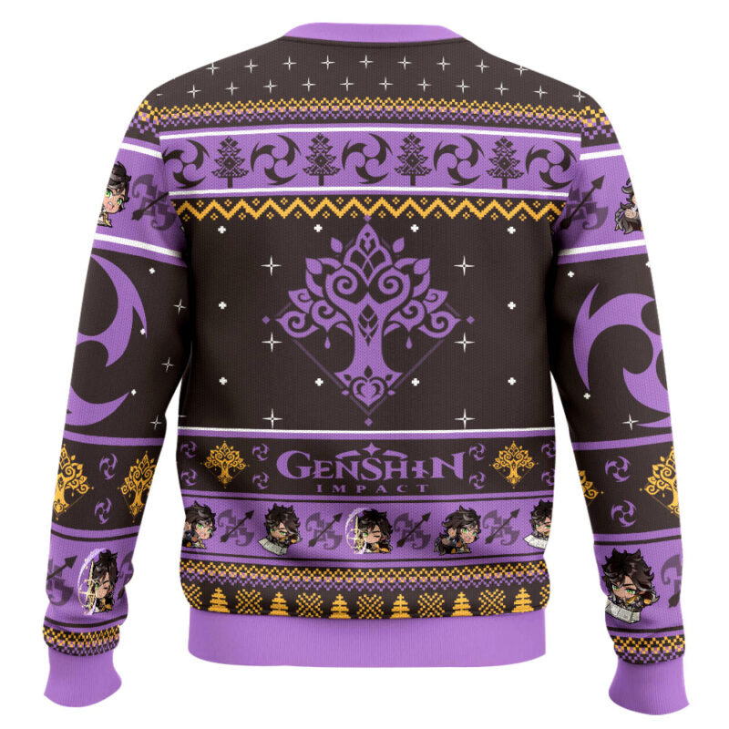 Hooktab Genshin Impact Sethos Ugly Christmas Sweater Hooktab Genshin Impact Sethos Ugly Christmas Sweater