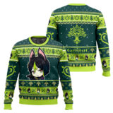 Hooktab Genshin Impact Tighnari Ugly Christmas Sweater