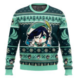 Hooktab Genshin Impact Venti Ugly Christmas Sweater