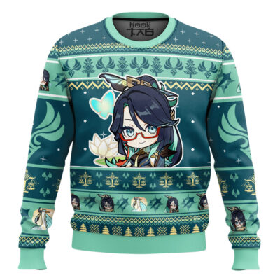 Hooktab Genshin Impact Xianyun Ugly Christmas Sweater