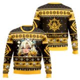 Hooktab Genshin Impact Xilonen Ugly Christmas Sweater