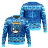 Hooktab Genshin Impact Xingqiu Ugly Christmas Sweater