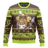 Hooktab Genshin Impact Yaoyao Ugly Christmas Sweater