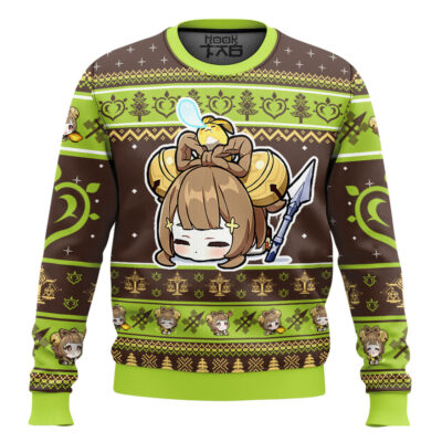Hooktab Genshin Impact Yaoyao Ugly Christmas Sweater