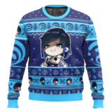 Hooktab Genshin Impact Yelan Ugly Christmas Sweater