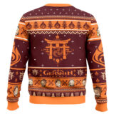 Hooktab Genshin Impact Yoimiya Ugly Christmas Sweater