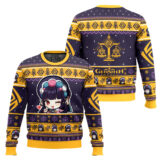 Hooktab Genshin Impact Yun Jin Ugly Christmas Sweater