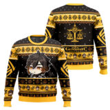 Hooktab Genshin Impact Zhongli Ugly Christmas Sweater