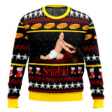 Hooktab George Costanza Seinfield Ugly Christmas Sweater