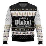 Hooktab George Dickel Ugly Christmas Sweater