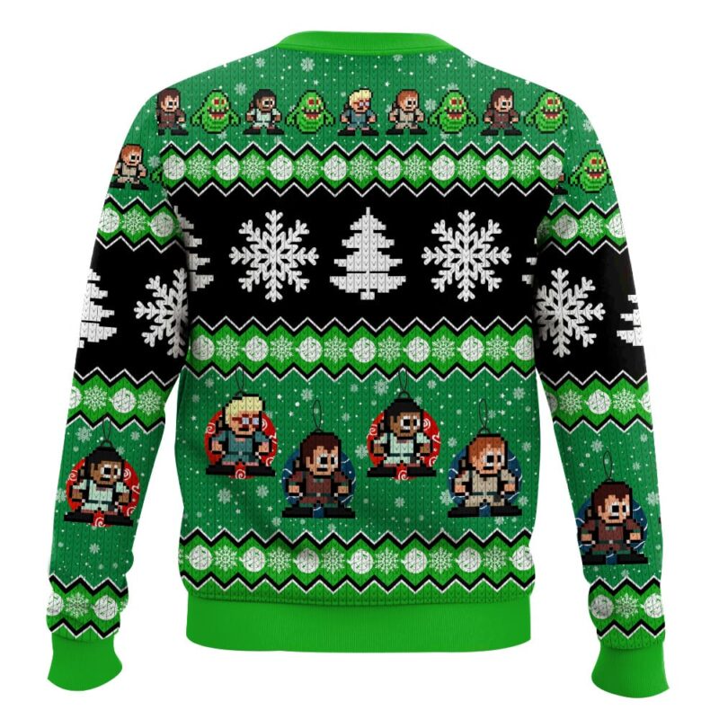 Hooktab Ghost Is Banned Ghostbusters Ugly Christmas Sweater Hooktab Ghost Is Banned Ghostbusters Ugly Christmas Sweater