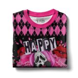 Hooktab Ghostface Happy Halloween Scream Ugly Christmas Sweater