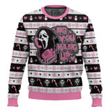 Hooktab Ghostface No You Hang Up Ugly Christmas Sweater