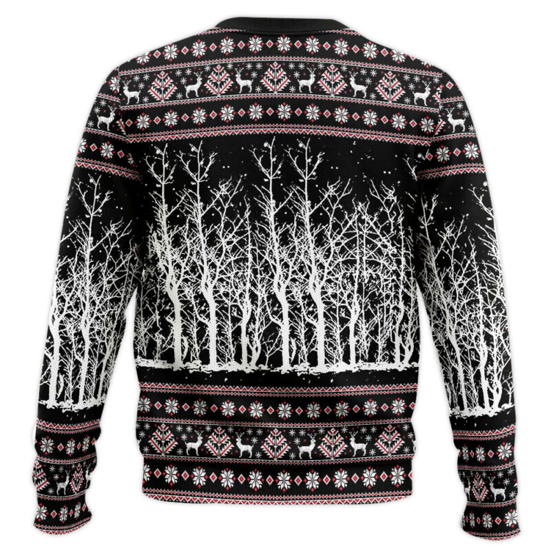 Hooktab Giraffe And Santa Ugly Christmas Sweater Hooktab Giraffe And Santa Ugly Christmas Sweater