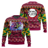 Hooktab Giyu Tomioka Ugly Christmas Sweater