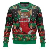 Hooktab Gizmo Stocking Gift Gremlins Ugly Christmas Sweater