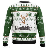 Hooktab Glenfiddich Whisky Wine Ugly Christmas Sweater