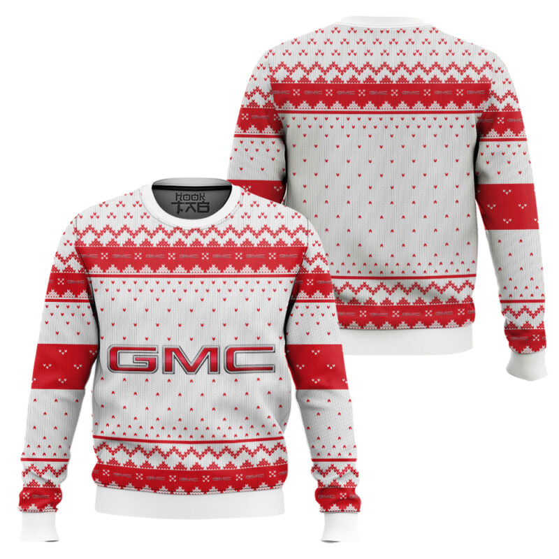 Hooktab Gmc Ugly Christmas Sweater Hooktab Gmc Ugly Christmas Sweater