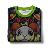 Hooktab Going Merry Christmas One Piece Ugly Christmas Sweater