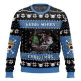 Hooktab Going Merry X-mas One Piece Ugly Christmas Sweater