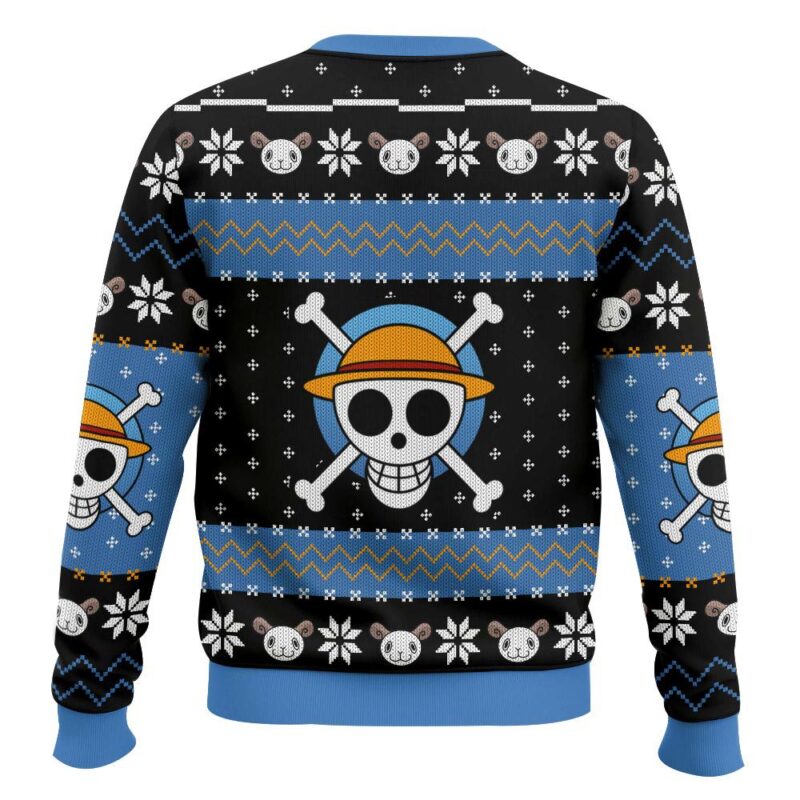 Hooktab Going Merry X-mas One Piece Ugly Christmas Sweater Hooktab Going Merry X-mas One Piece Ugly Christmas Sweater