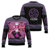 Hooktab Gojo Satoru Domain Expansion Jujutsu Kaisen Ugly Christmas Sweater