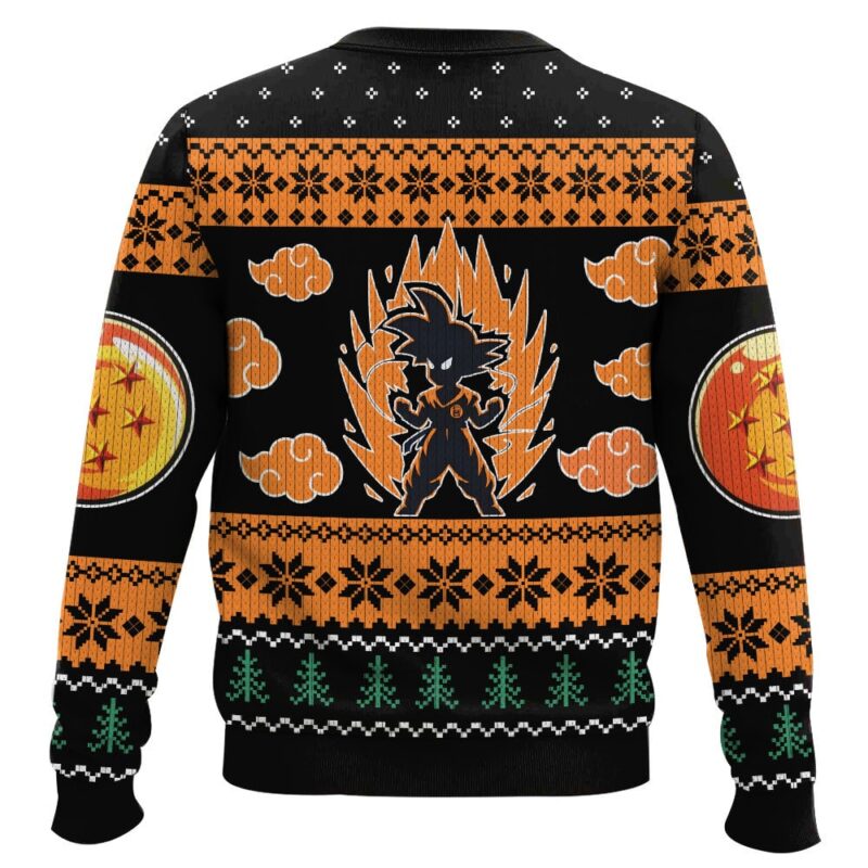 Hooktab Goku Merry Christmas Dragon Ball Ugly Christmas Sweater Hooktab Goku Merry Christmas Dragon Ball Ugly Christmas Sweater