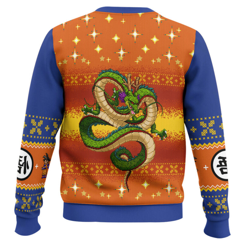 Hooktab Goku Saiyan Dragon Ball Z Ugly Christmas Sweater Hooktab Goku Saiyan Dragon Ball Z Ugly Christmas Sweater