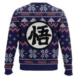 Hooktab Goku Ultra Instinct Dragon Ball Z Ugly Christmas Sweater